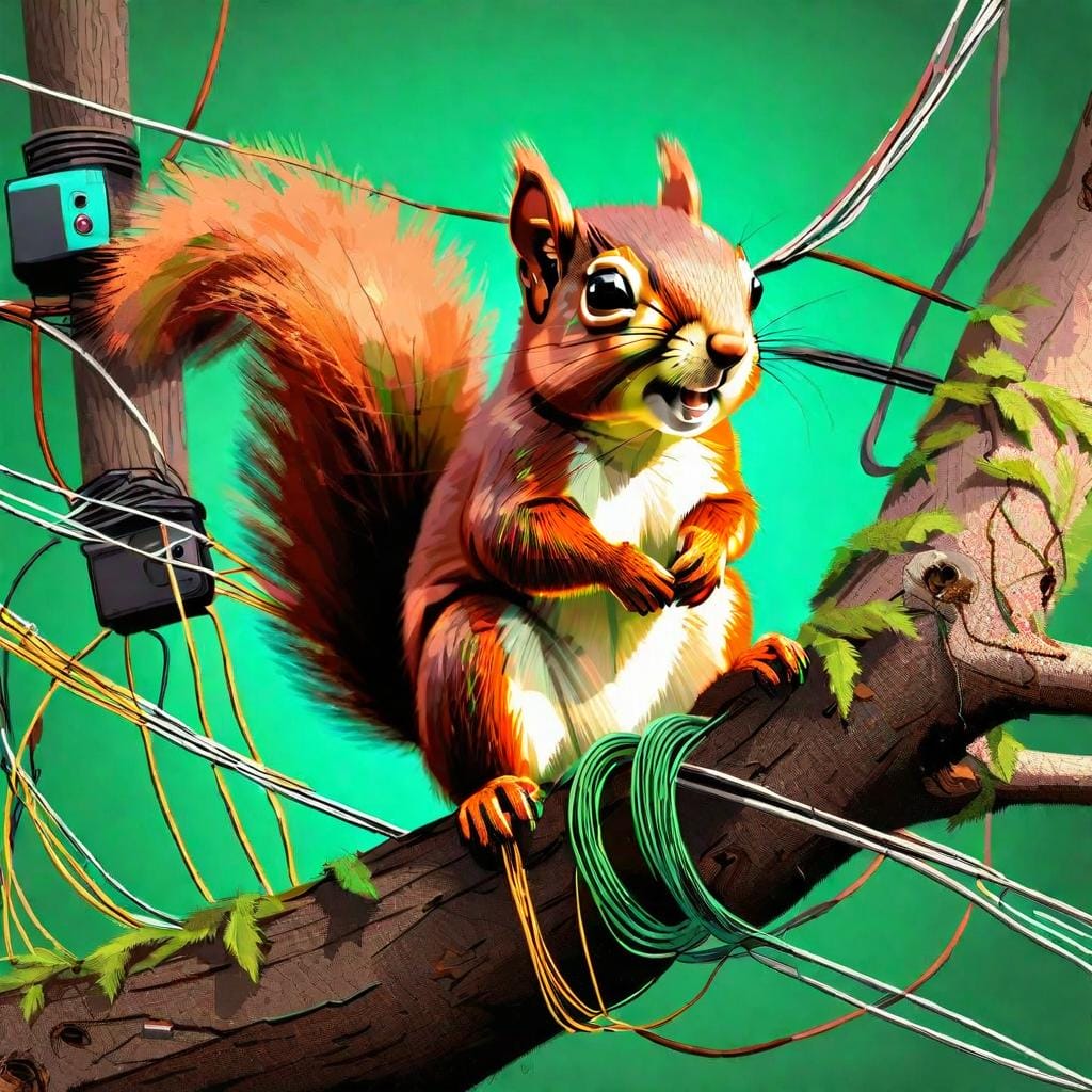 If you find chewed wires, furniture, or even holes in your walls, it could be a clear indication of a squirrel infestation.