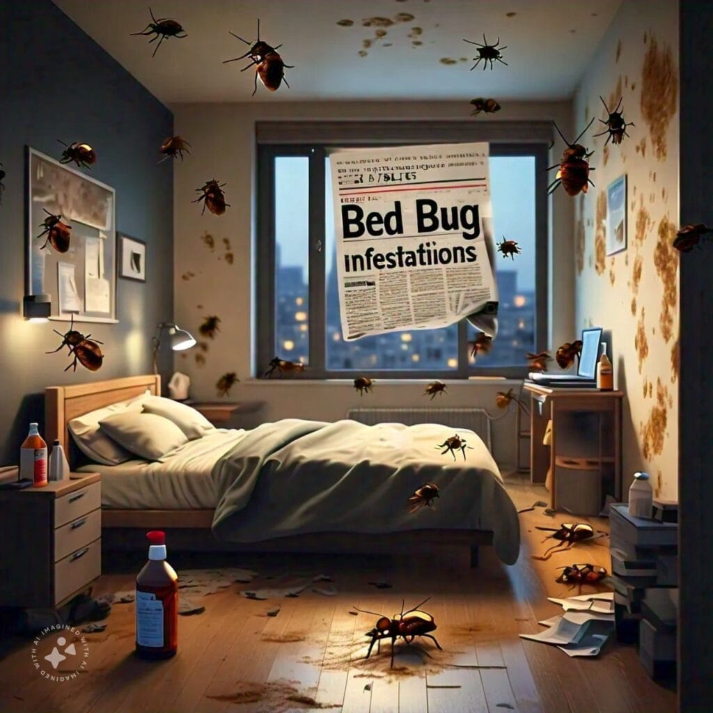 One of the most dreadful things about bed bugs is that an infestation can go unnoticed until it becomes sever